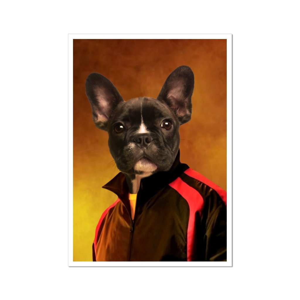 Pet Portraits | The Gray Man: Custom Pet Poster | Paw & Glory