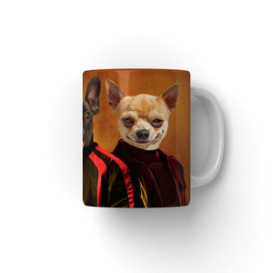 The Gray Men: Custom Pet Coffee Mug - Paw & Glory - Dog Portraits - Pet Portraits