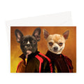 The Gray Men: Custom Pet Greeting Card