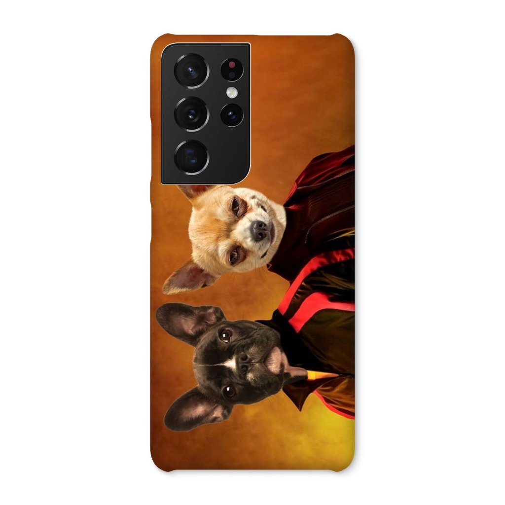 Pet Portraits | The Gray Men: Custom Pet Phone Case | Paw & Glory