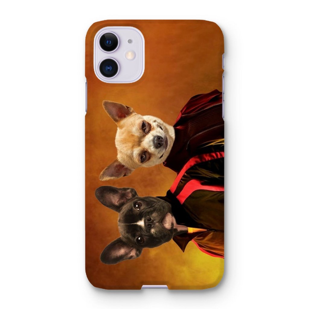 Pet Portraits | The Gray Men: Custom Pet Phone Case | Paw & Glory
