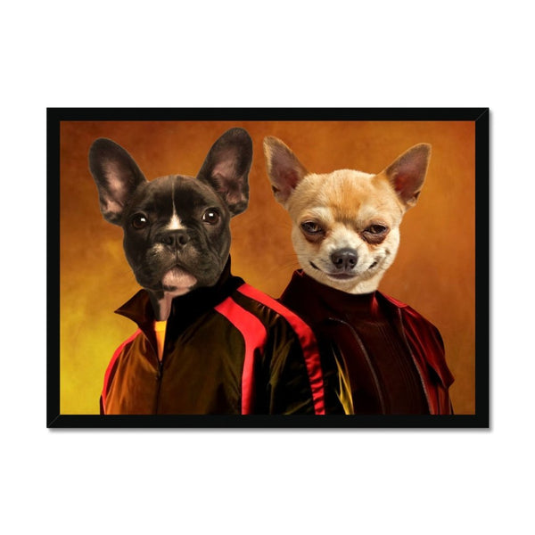 Sharp-Suited Agents Custom Pet Portrait | Custom Pet Portrait | Paw & Glory