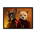 The Gray Men: Custom Pet Portrait