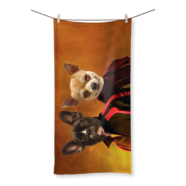 Sharp-Suited Agents Custom Pet Towel | Pet Lover Gift | Paw & Glory