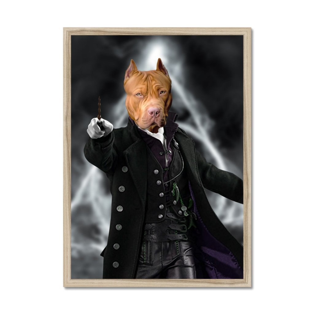 Pet Portraits | The Grindelwald (Harry Potter Inspired): Custom Pet Portrait | Paw & Glory