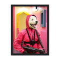 The Guard (Squid Games Inspired): Custom Pet Portrait