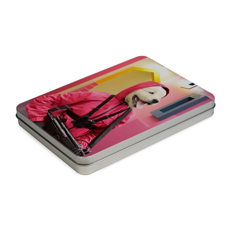 Pet Portraits | The Guard (Squid Games Inspired): Custom Pet Puzzle | Paw & Glory