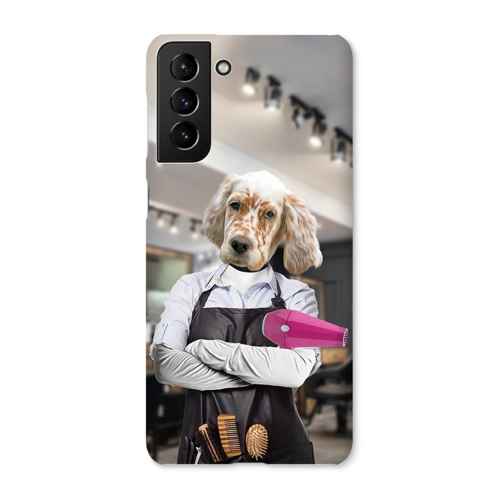 Pet Portraits | The Hair Stylist: Custom Pet Phone Case | Paw & Glory