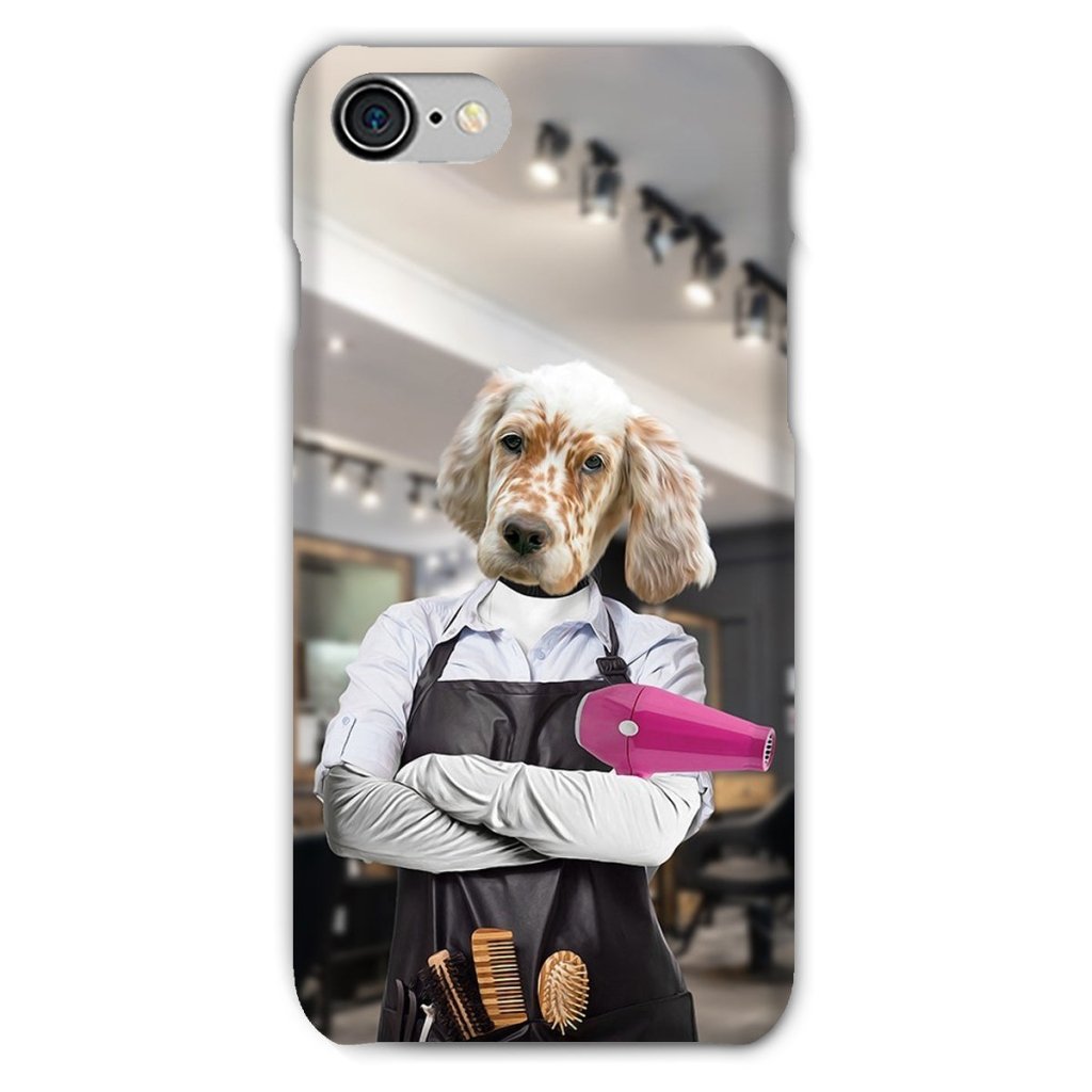 Pet Portraits | The Hair Stylist: Custom Pet Phone Case | Paw & Glory