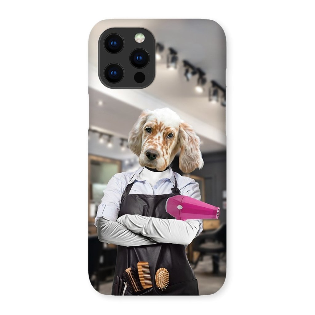 Pet Portraits | The Hair Stylist: Custom Pet Phone Case | Paw & Glory