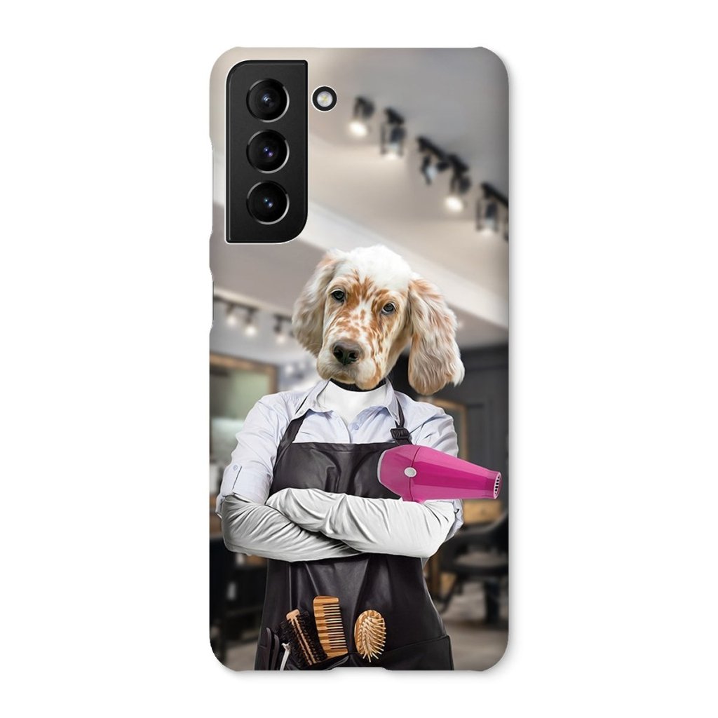 Pet Portraits | The Hair Stylist: Custom Pet Phone Case | Paw & Glory