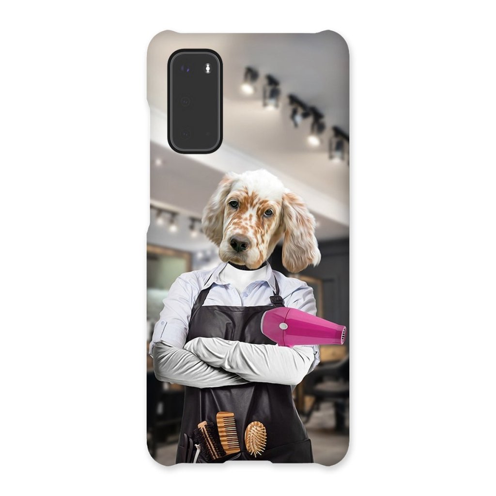 Pet Portraits | The Hair Stylist: Custom Pet Phone Case | Paw & Glory