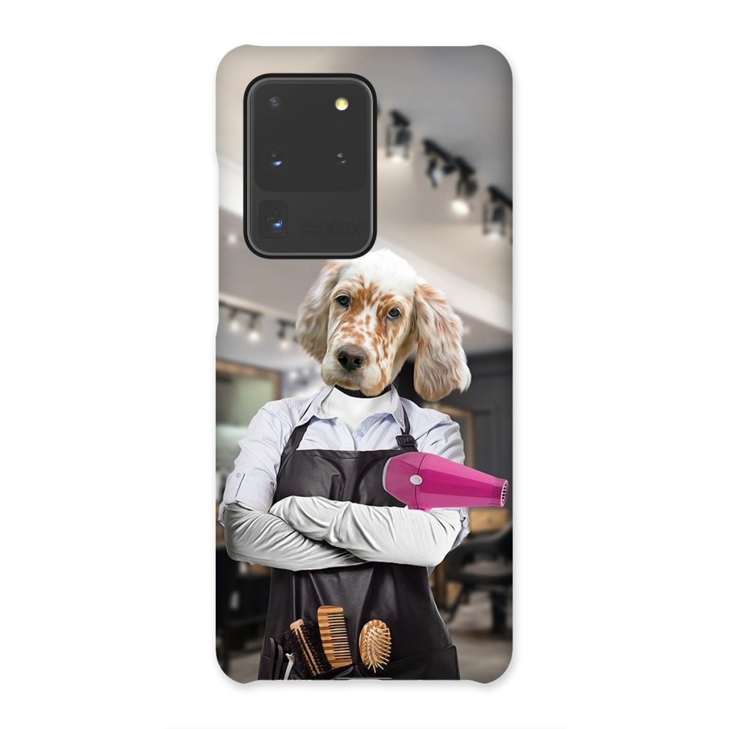 Pet Portraits | The Hair Stylist: Custom Pet Phone Case | Paw & Glory