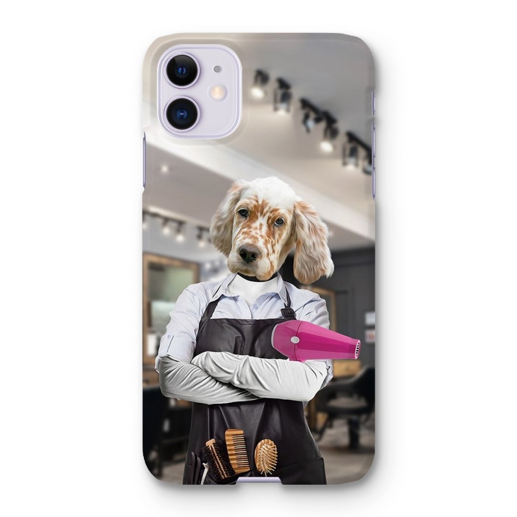 Pet Portraits | The Hair Stylist: Custom Pet Phone Case | Paw & Glory