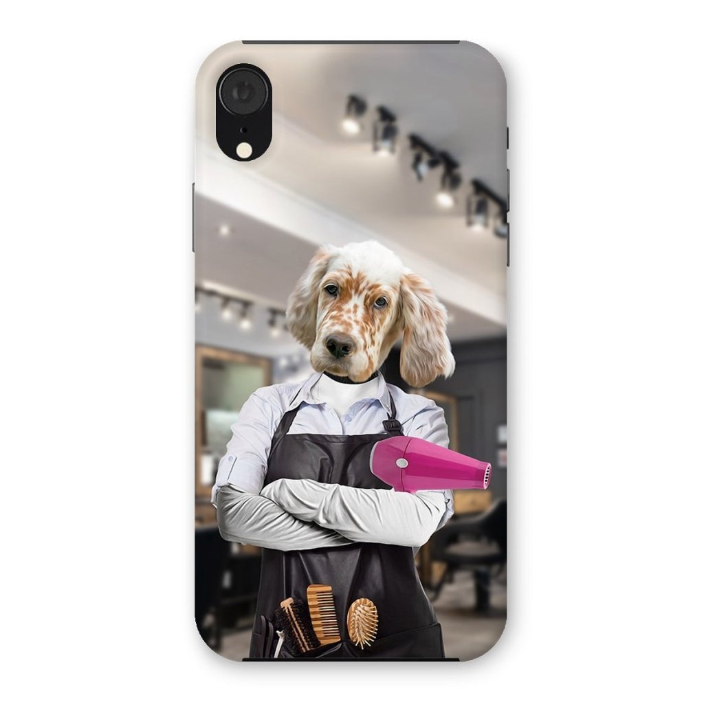 Pet Portraits | The Hair Stylist: Custom Pet Phone Case | Paw & Glory