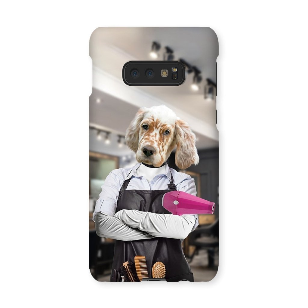 Pet Portraits | The Hair Stylist: Custom Pet Phone Case | Paw & Glory
