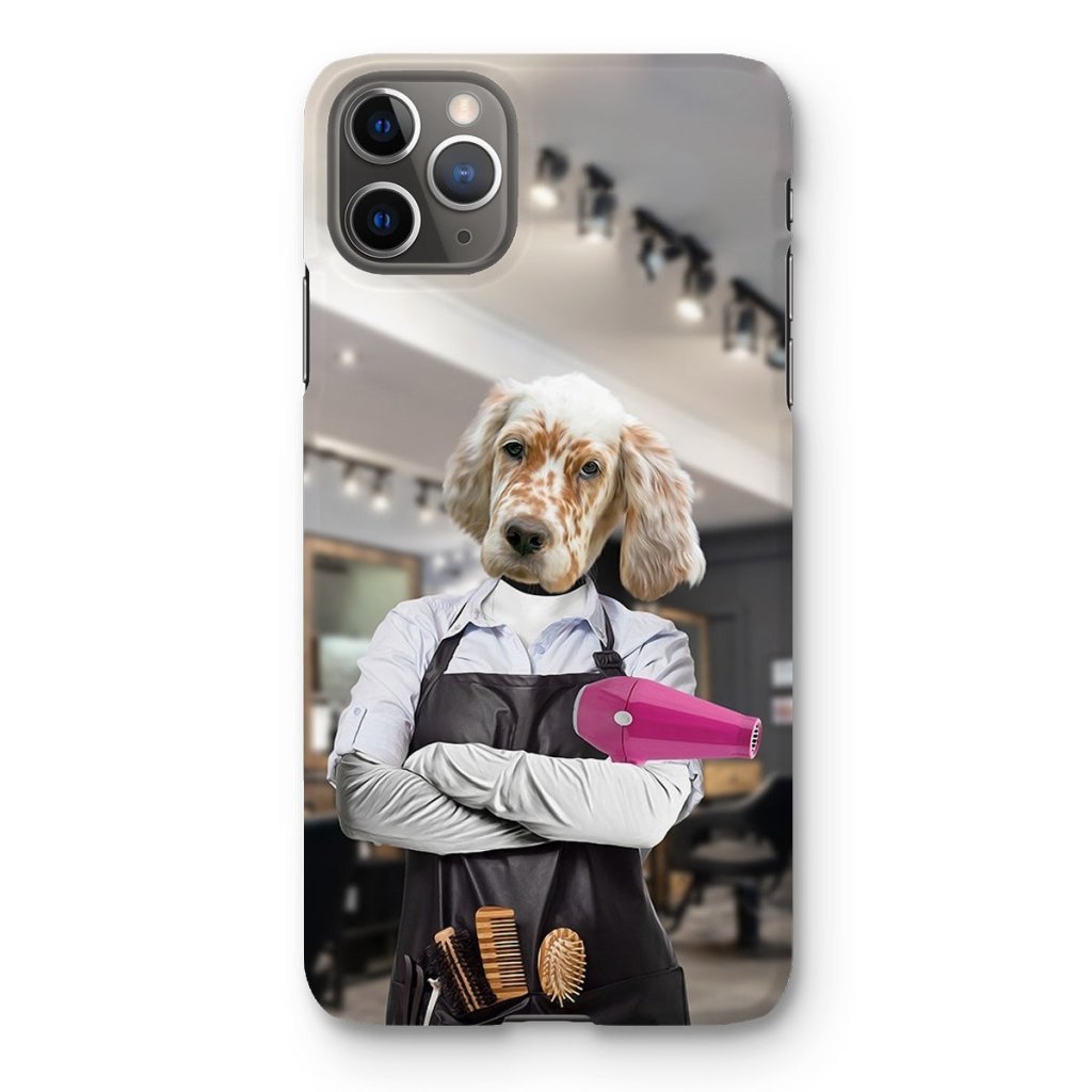 Pet Portraits | The Hair Stylist: Custom Pet Phone Case | Paw & Glory
