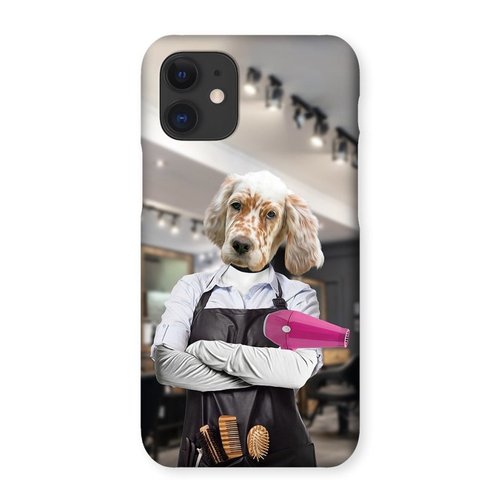 Pet Portraits | The Hair Stylist: Custom Pet Phone Case | Paw & Glory