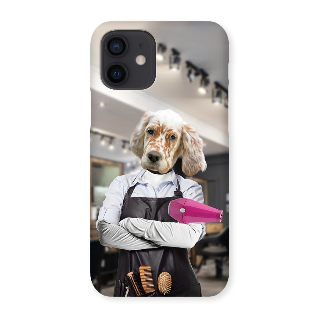 Pet Portraits | The Hair Stylist: Custom Pet Phone Case | Paw & Glory