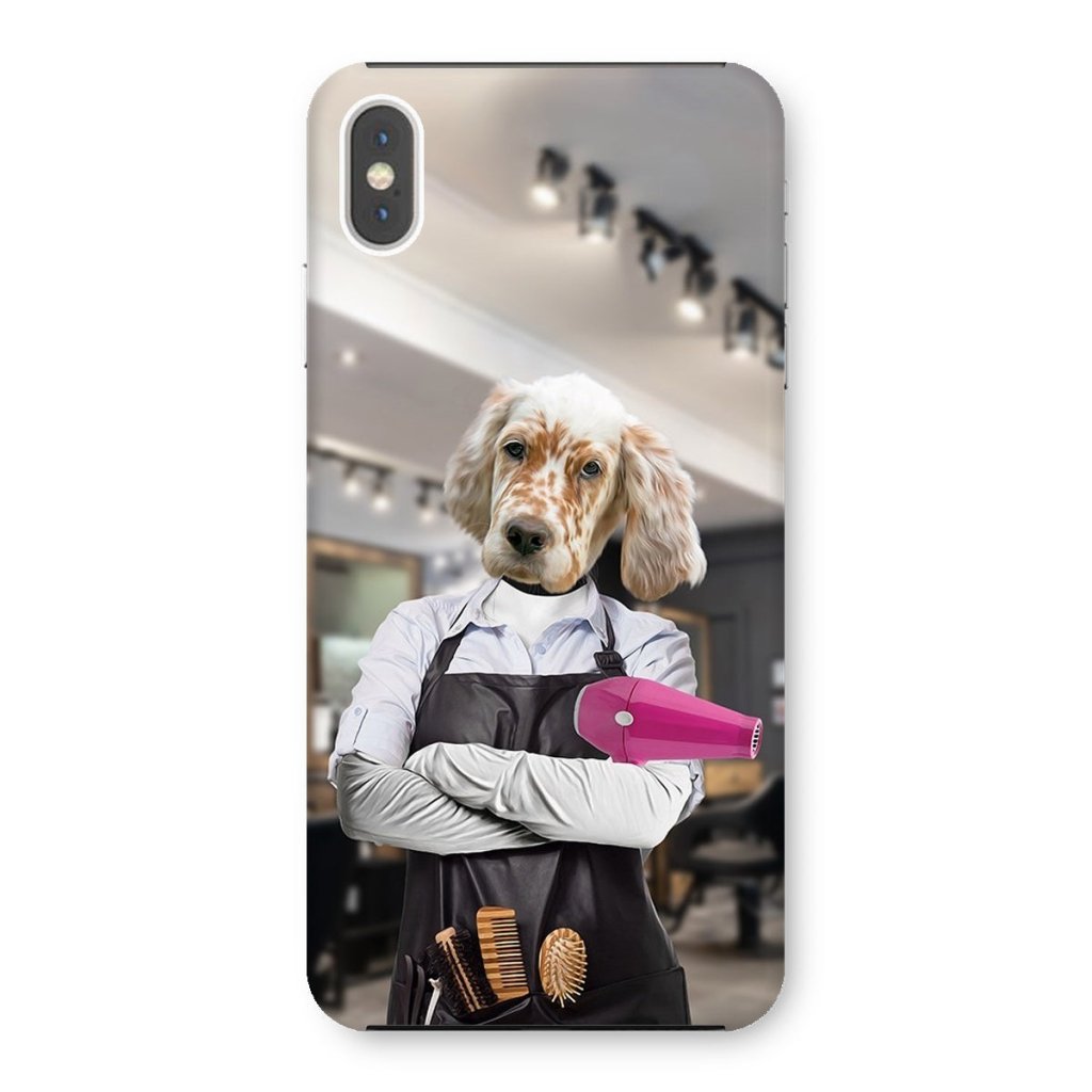 Pet Portraits | The Hair Stylist: Custom Pet Phone Case | Paw & Glory