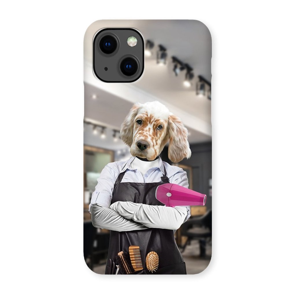 Pet Portraits | The Hair Stylist: Custom Pet Phone Case | Paw & Glory