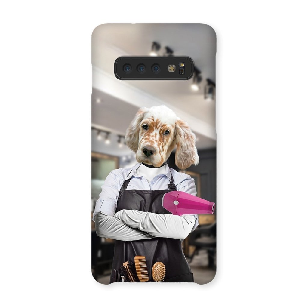 Pet Portraits | The Hair Stylist: Custom Pet Phone Case | Paw & Glory