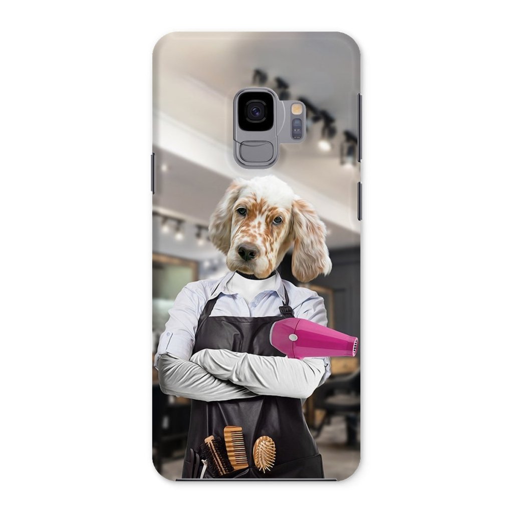 Pet Portraits | The Hair Stylist: Custom Pet Phone Case | Paw & Glory