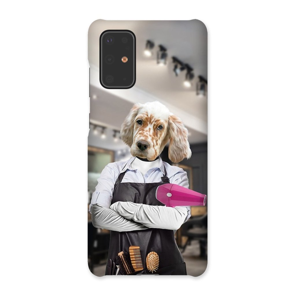 Pet Portraits | The Hair Stylist: Custom Pet Phone Case | Paw & Glory
