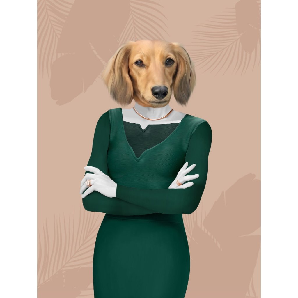 Pet Portraits | The Heather (Real Housewives of Orange County): Custom Digital Download Pet Portrait | Paw & Glory