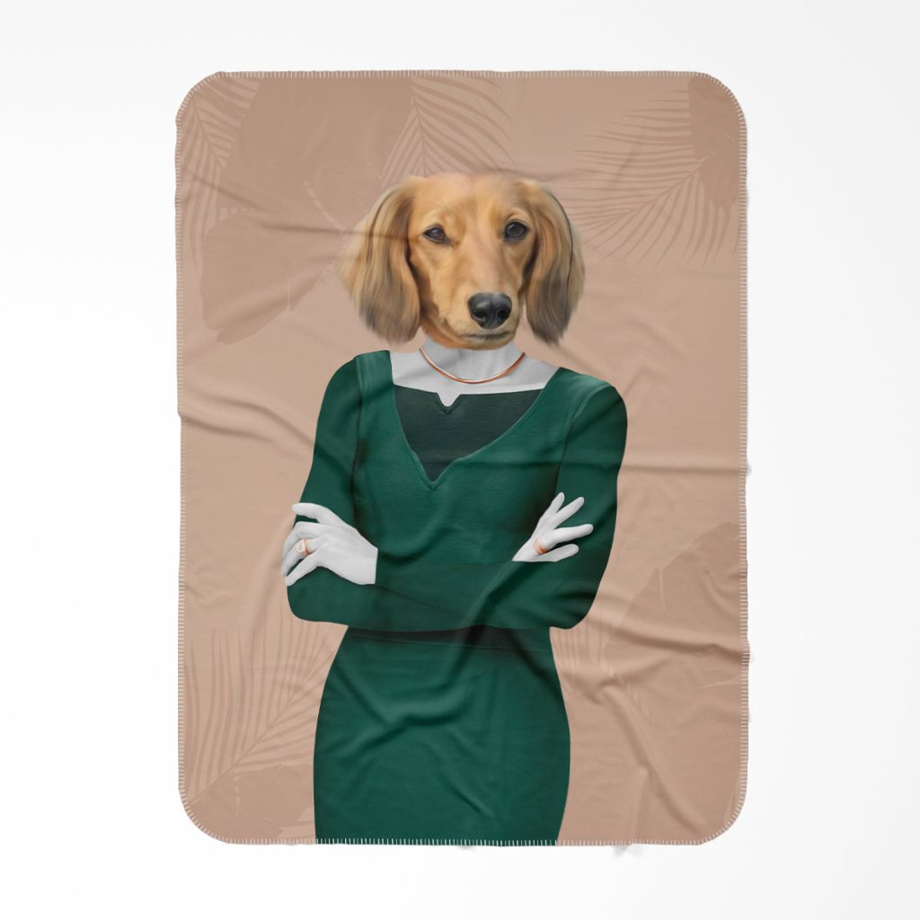 Pet Portraits | The Heather (Real Housewives of Orange County): Custom Pet Blanket | Paw & Glory