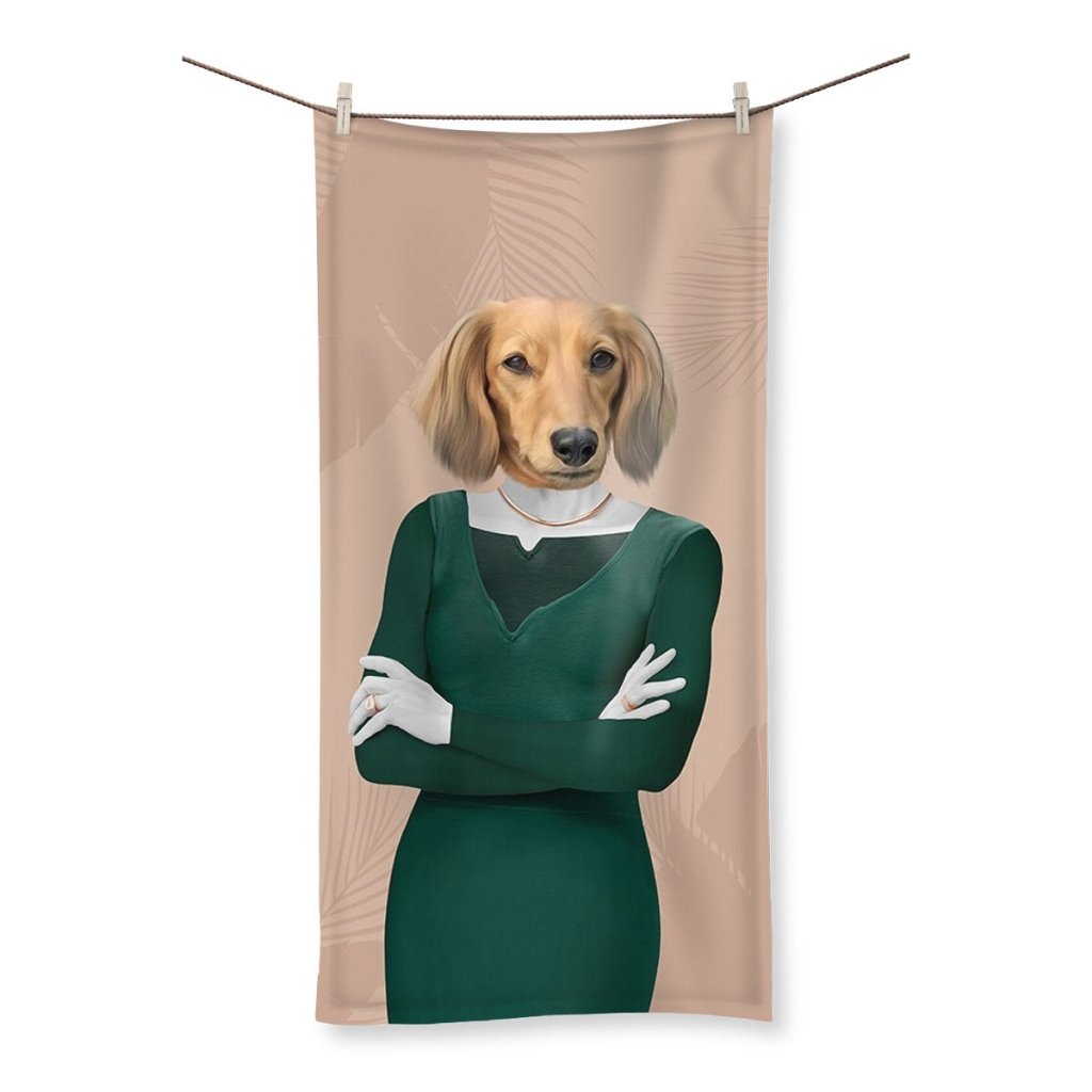 Pet Portraits | The Heather (Real Housewives of Orange County): Custom Pet Towel | Paw & Glory