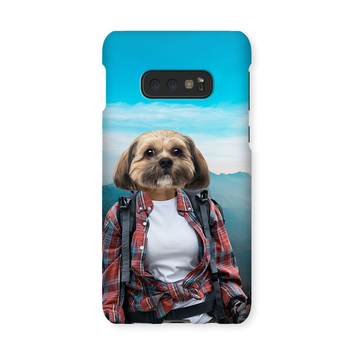 Pet Portraits | The Hiker: Custom Pet Phone Case | Paw & Glory