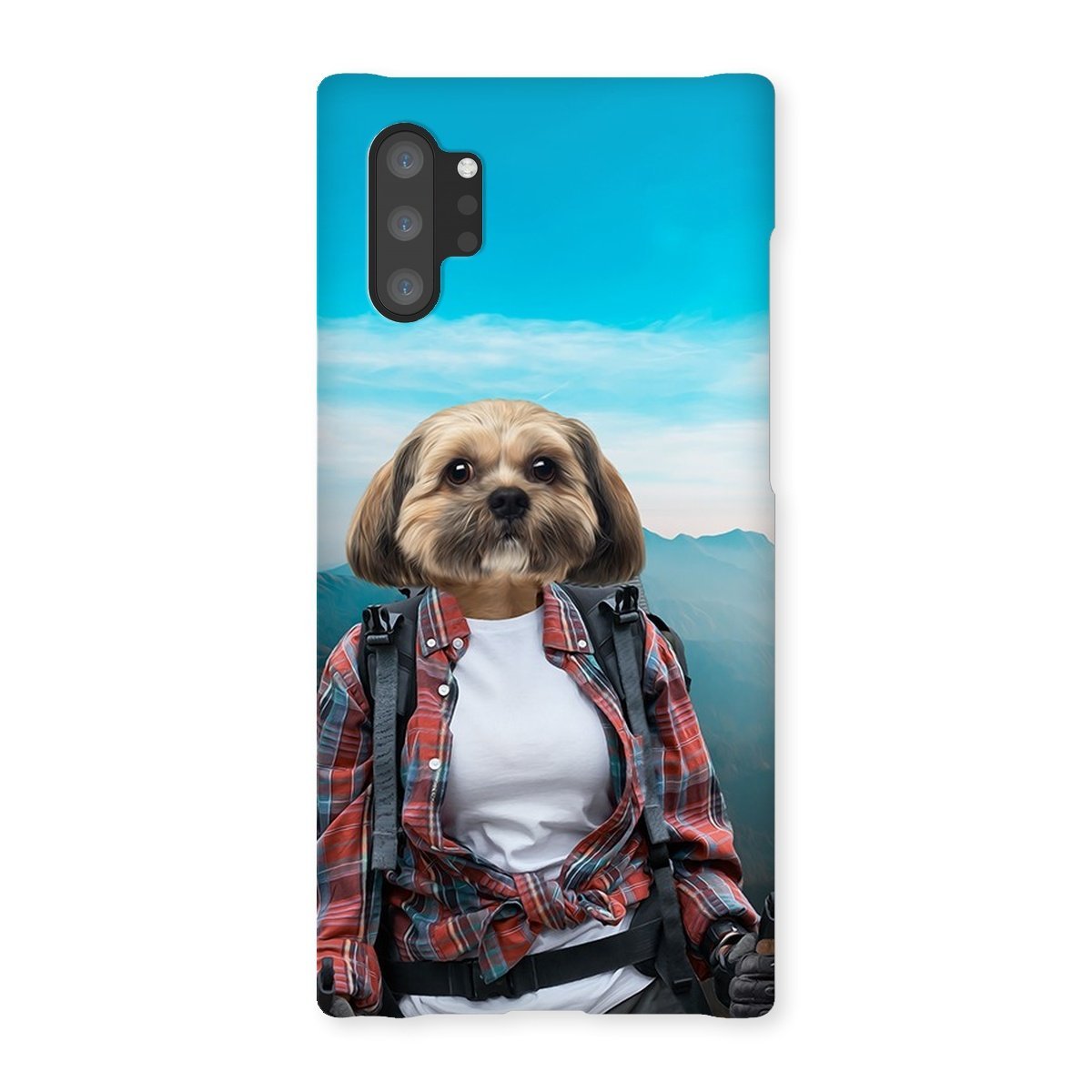 Pet Portraits | The Hiker: Custom Pet Phone Case | Paw & Glory