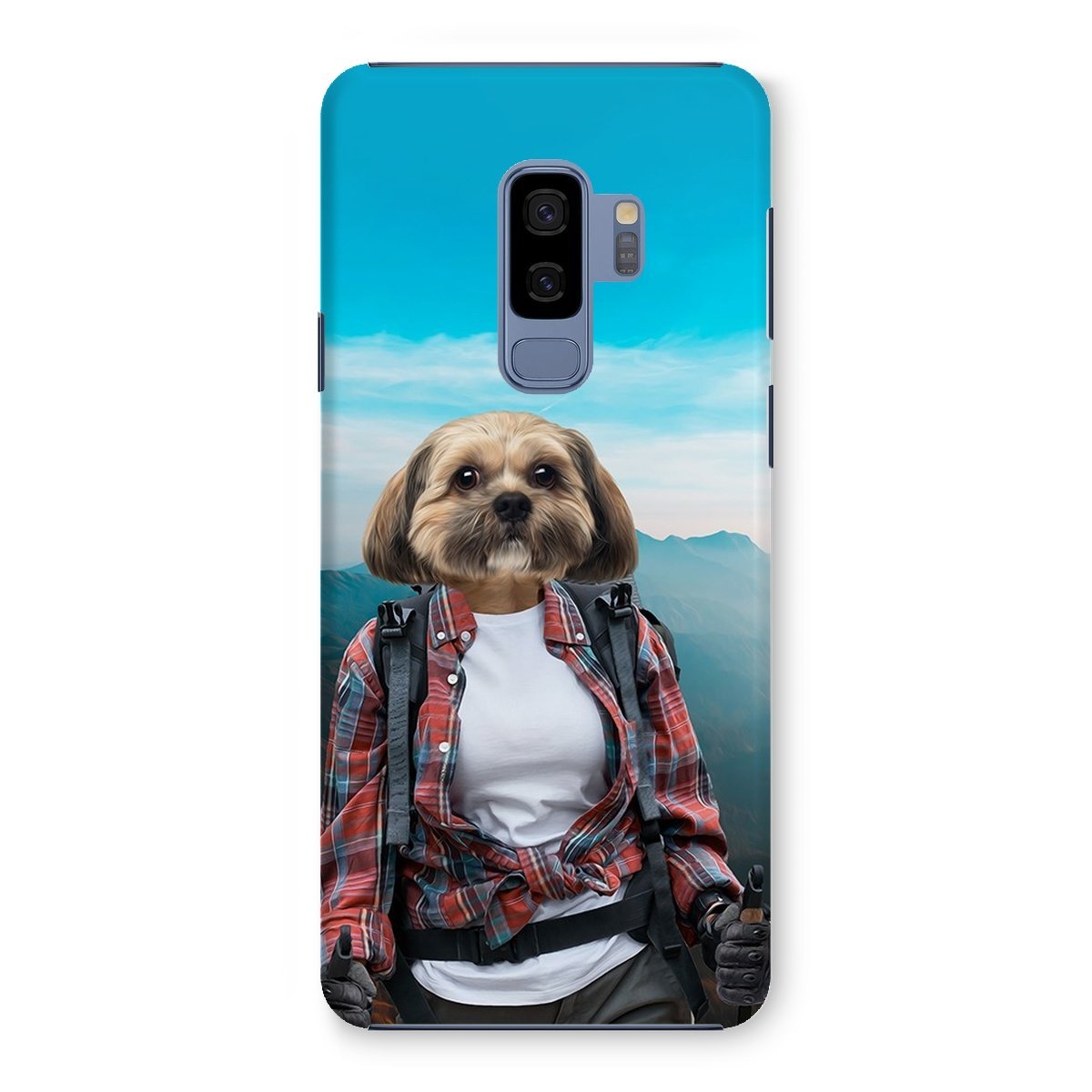 Pet Portraits | The Hiker: Custom Pet Phone Case | Paw & Glory