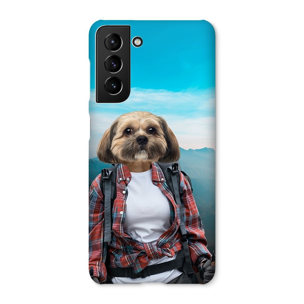 Pet Portraits | The Hiker: Custom Pet Phone Case | Paw & Glory