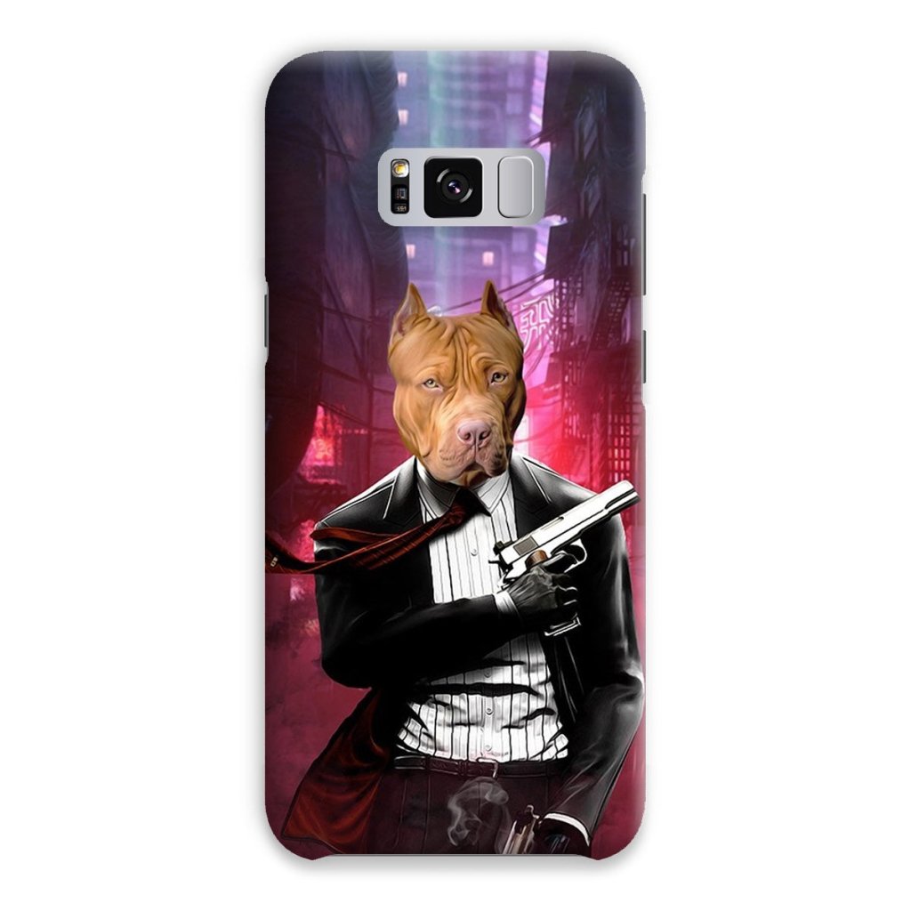 Pet Portraits | The Hitman: Custom Pet Phone Case | Paw & Glory
