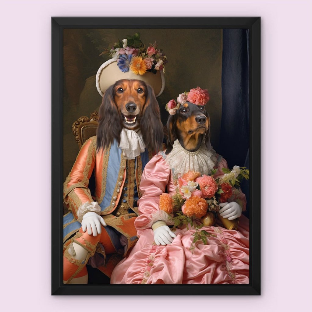 Pet Portraits | The Honourables: Custom Pet Canvas | Paw & Glory