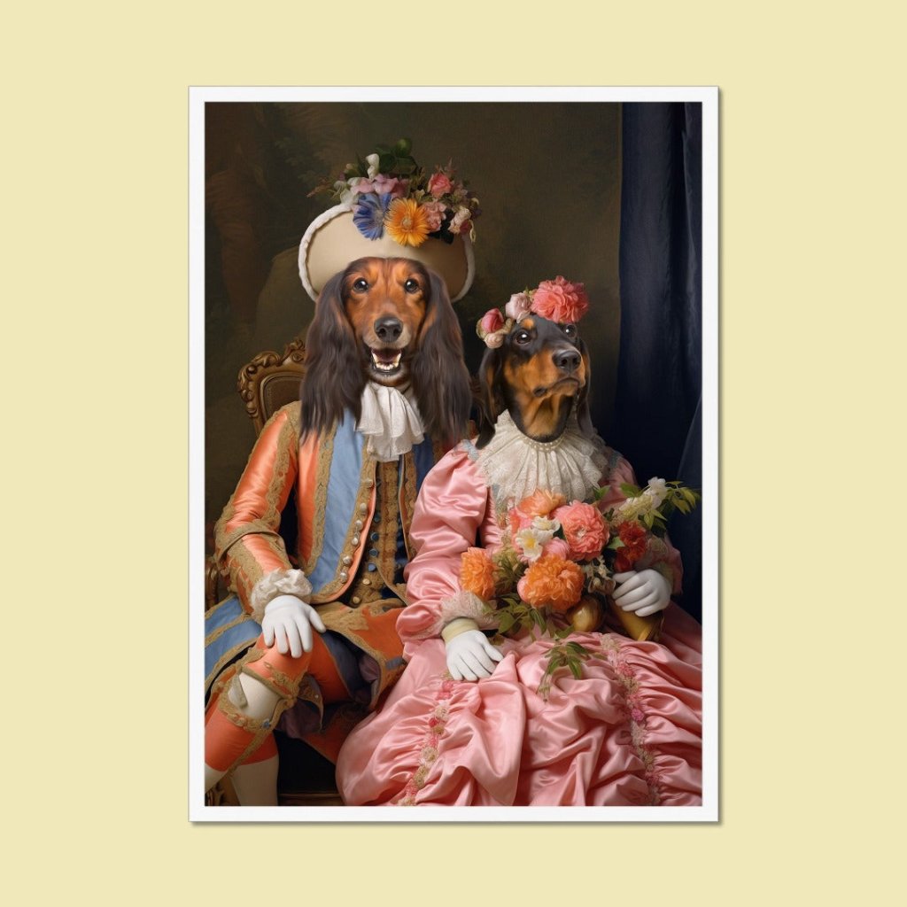 Pet Portraits | The Honourables: Custom Pet Portrait | Paw & Glory