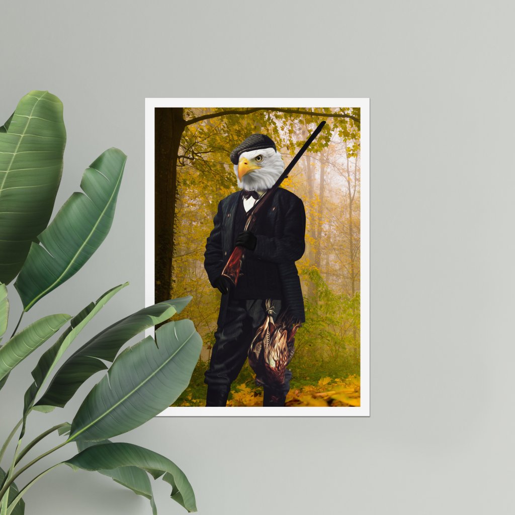 Pet Portraits | The Hunter: Animal Art Poster | Paw & Glory