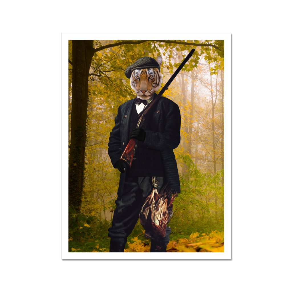 Pet Portraits | The Hunter: Animal Art Poster | Paw & Glory