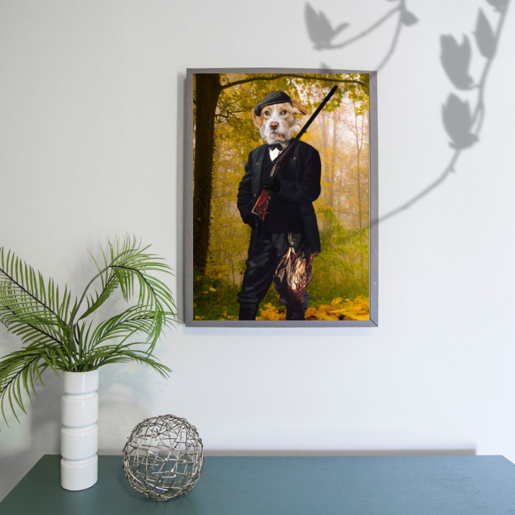 Pet Portraits | The Hunter: Custom Pet Portrait | Paw & Glory