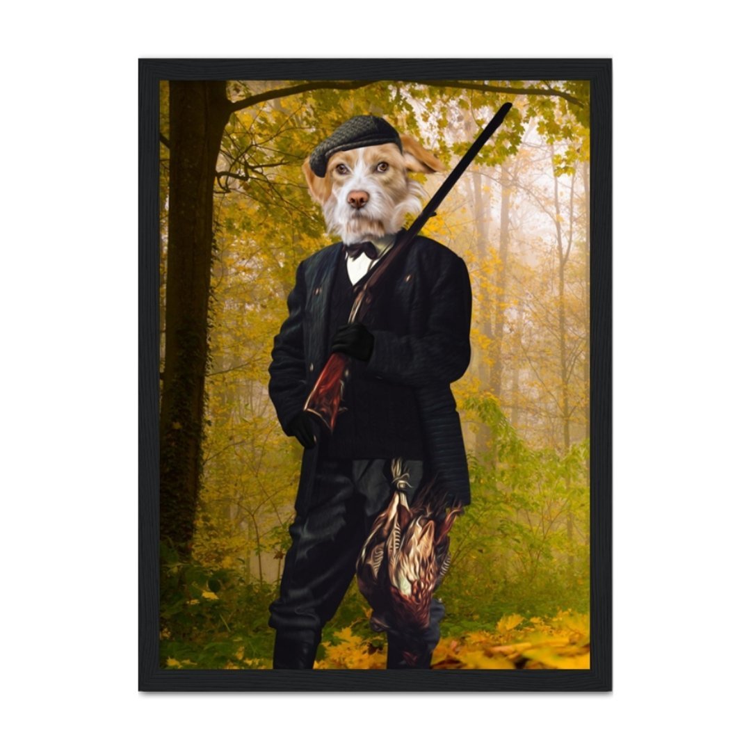 Pet Portraits | The Hunter: Custom Pet Portrait | Paw & Glory