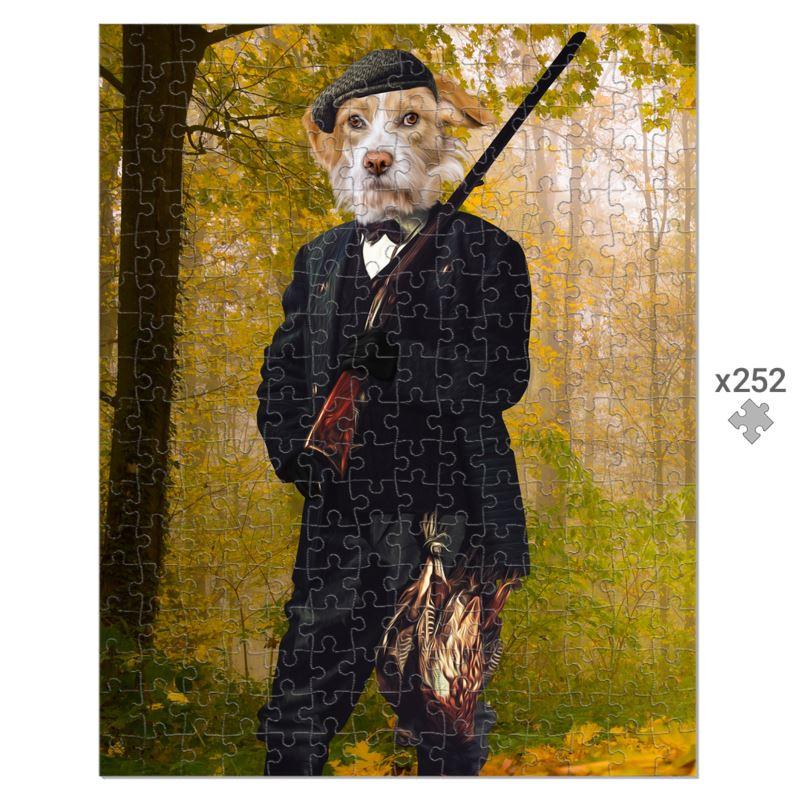 Pet Portraits | The Hunter: Custom Pet Puzzle | Paw & Glory