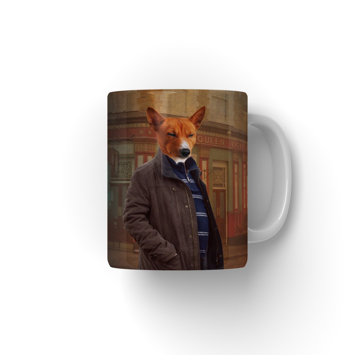 Pet Portraits | The Ian Beale (Eastenders Inspired): Custom Pet Coffee Mug | Paw & Glory