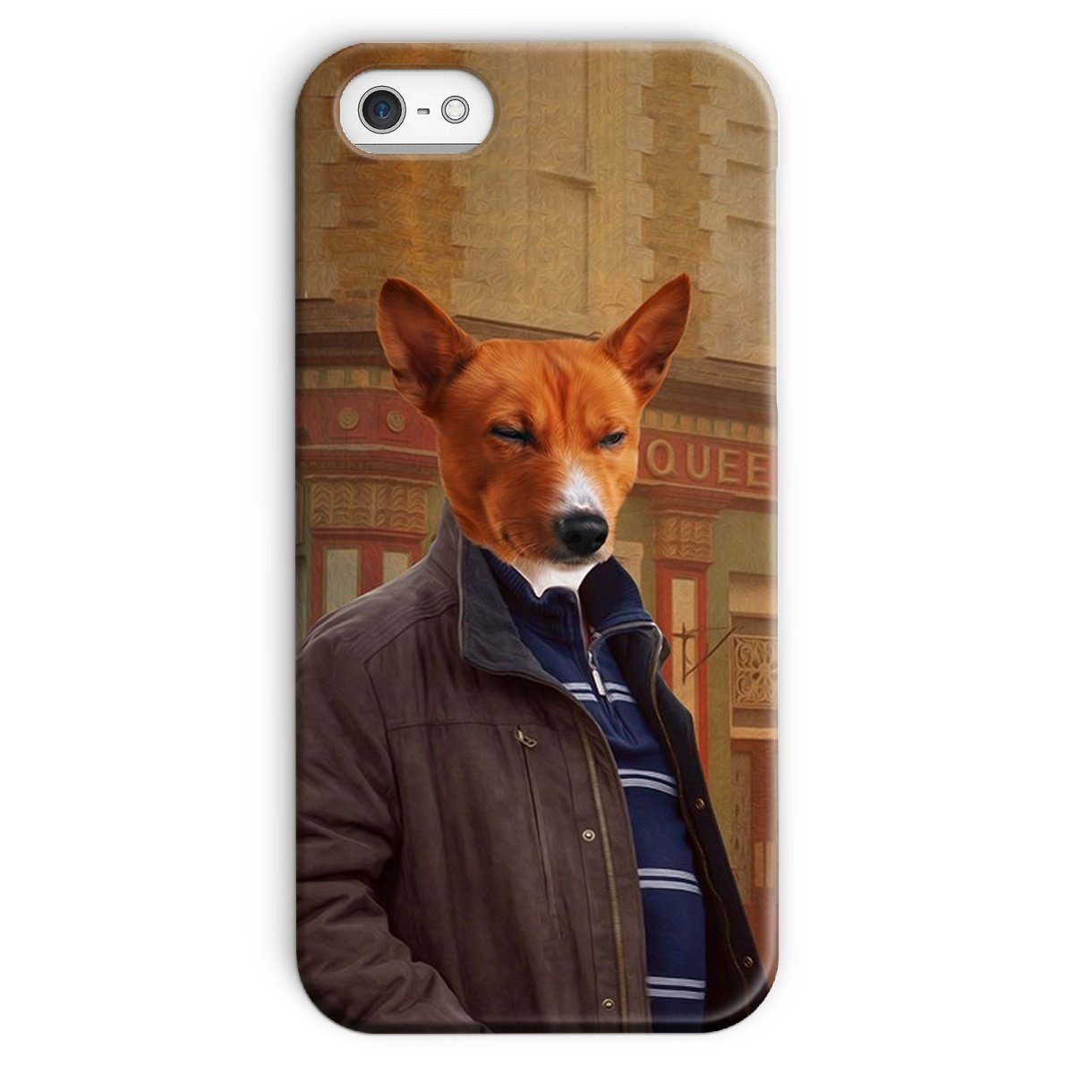 Pet Portraits | The Ian Beale (Eastenders Inspired): Custom Pet Phone Case | Paw & Glory