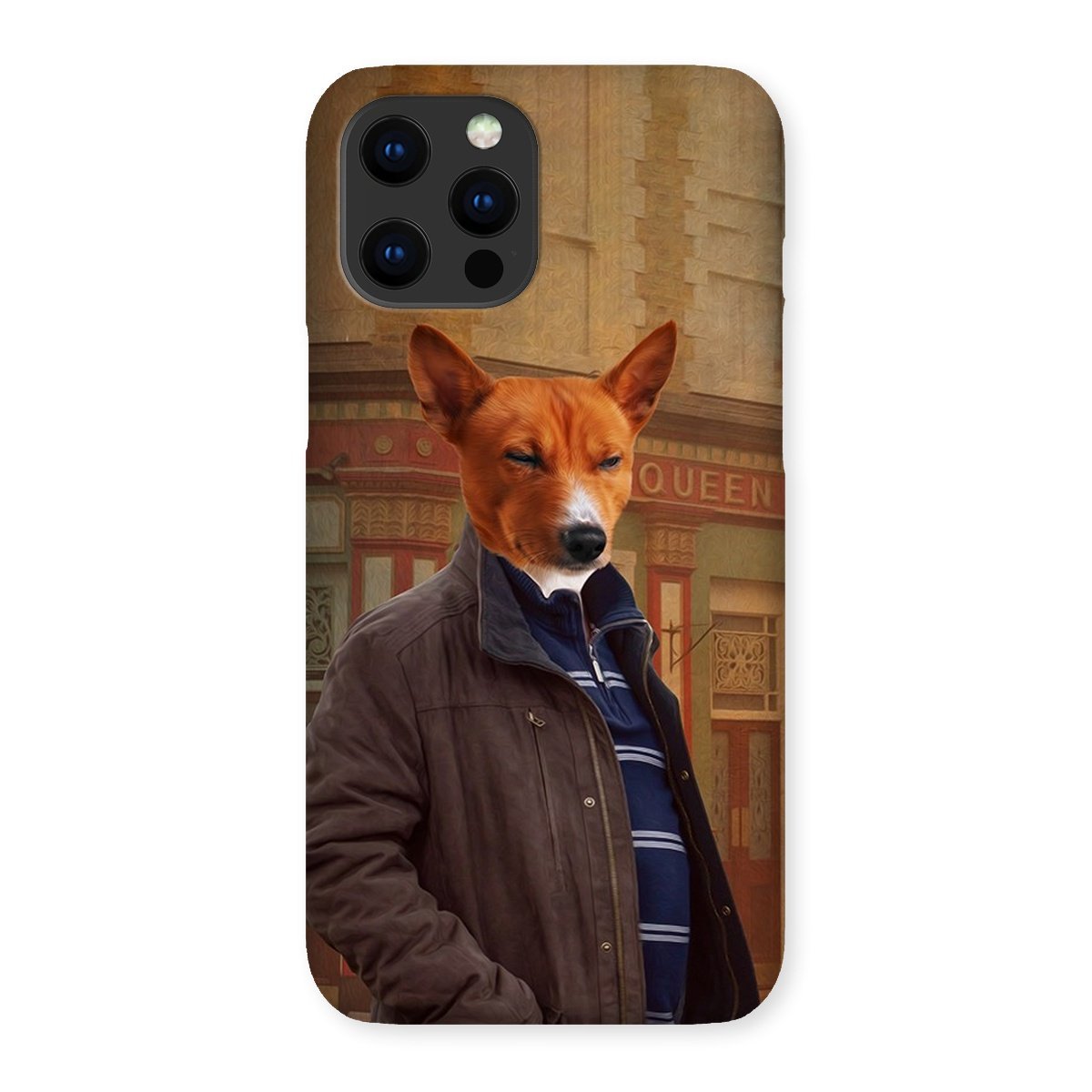 Pet Portraits | The Ian Beale (Eastenders Inspired): Custom Pet Phone Case | Paw & Glory