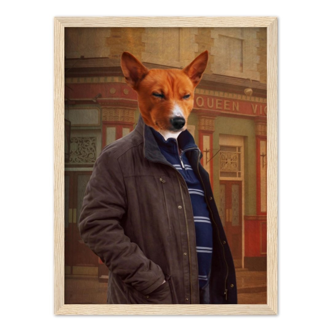 Soap Café Owner Custom Pet Portrait | Paw & Glory
