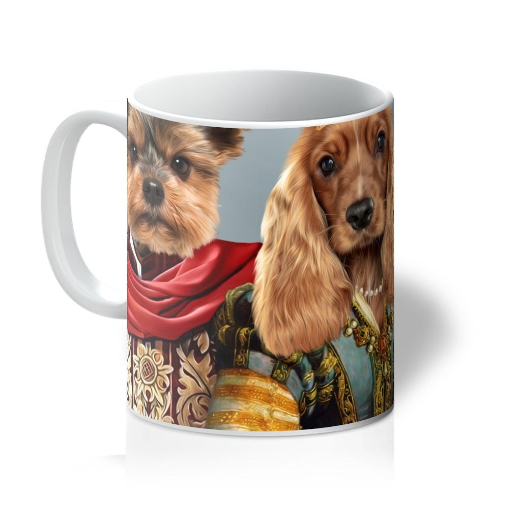 The Imperial 3: Custom Pet Coffee Mug - Paw & Glory - Dog Portraits - Pet Portraits