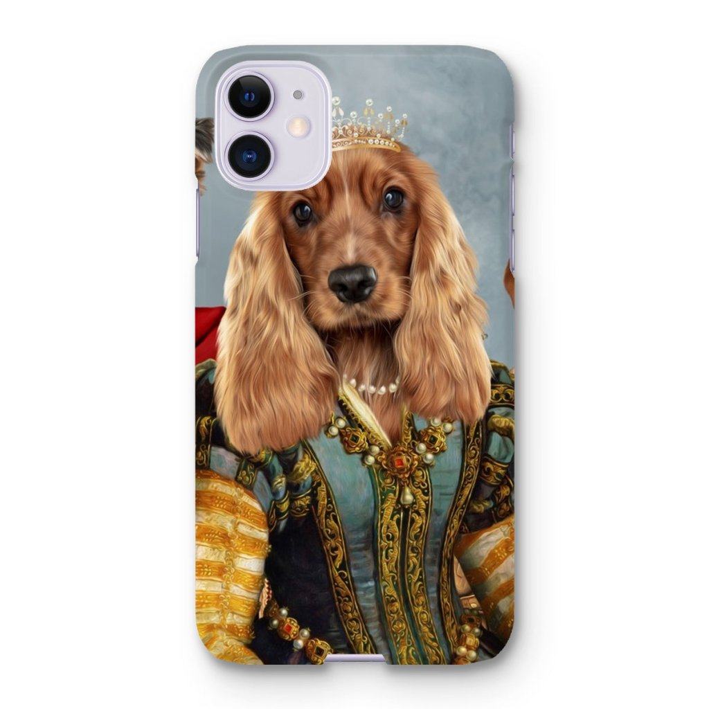The Imperial 3: Custom Pet Snap Phone Case - Paw & Glory - Dog Portraits - Pet Portraits
