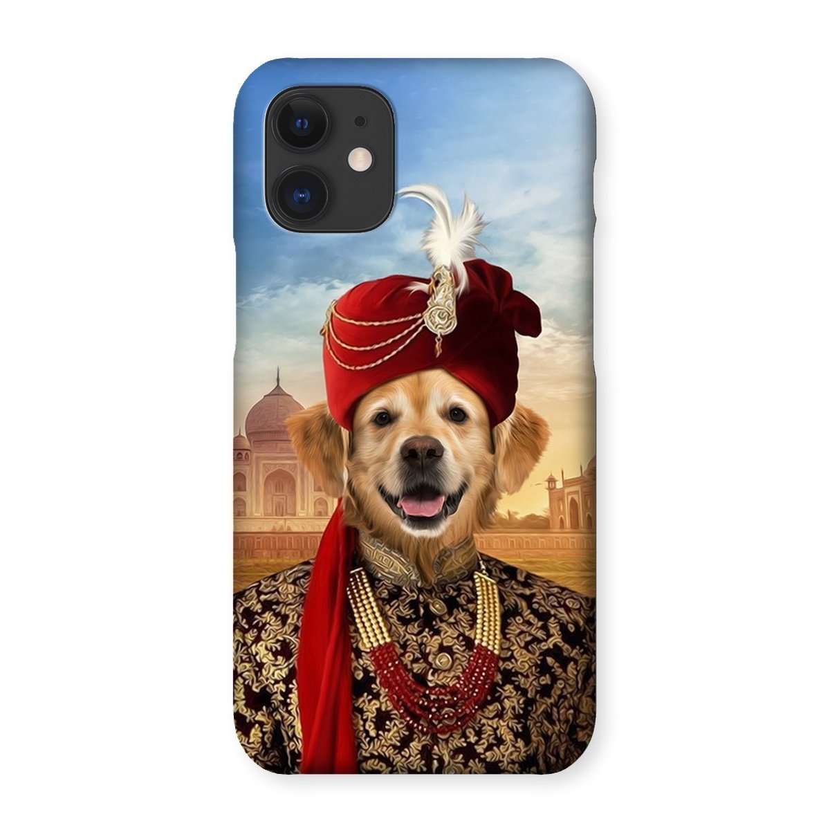 Pet Portraits | The Indian Raja: Custom Pet Phone Case | Paw & Glory